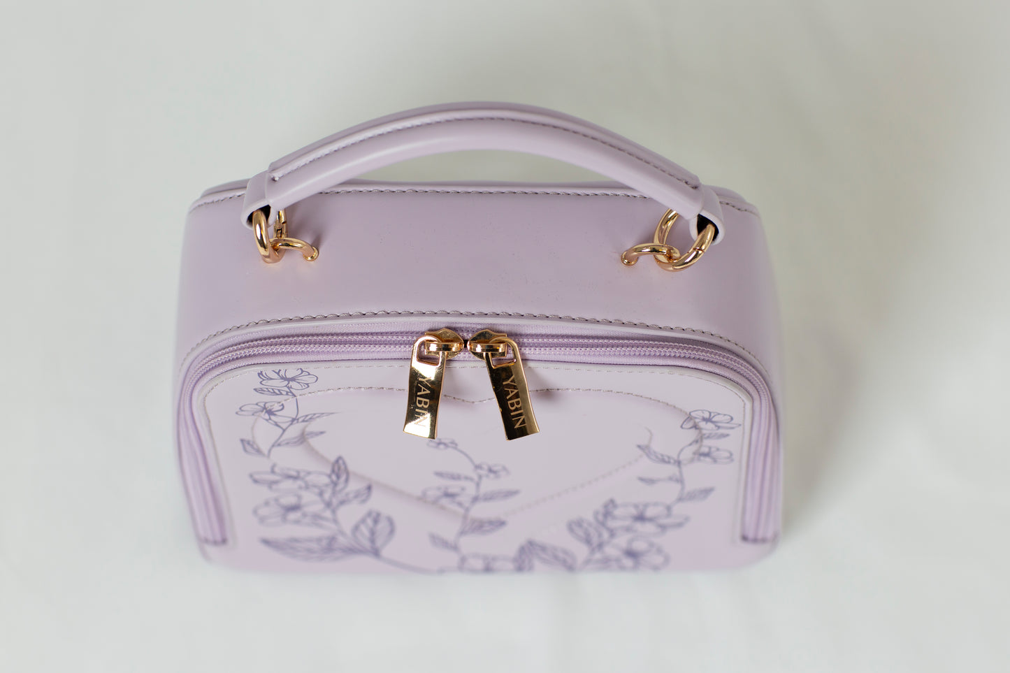 Gearldine Heart Bag - Lilac Bloom