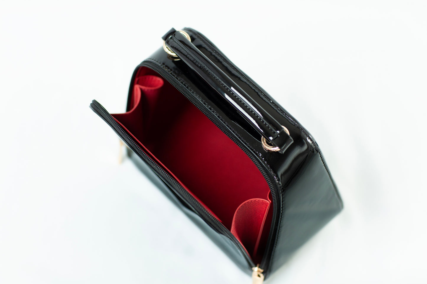 The Geraldine Heart Bag — Midnight