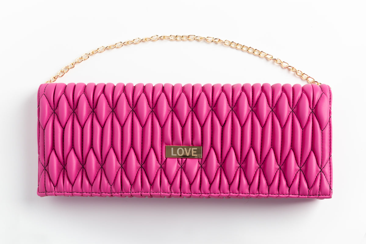 NEW Love Clutch Luxe - Radiant Fuchsia