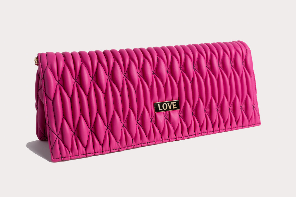 NEW Love Clutch Luxe - Radiant Fuchsia