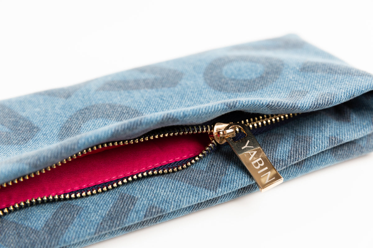 Love Clutch Denim - Blue