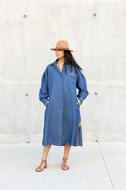 Love hot sale shirt dress