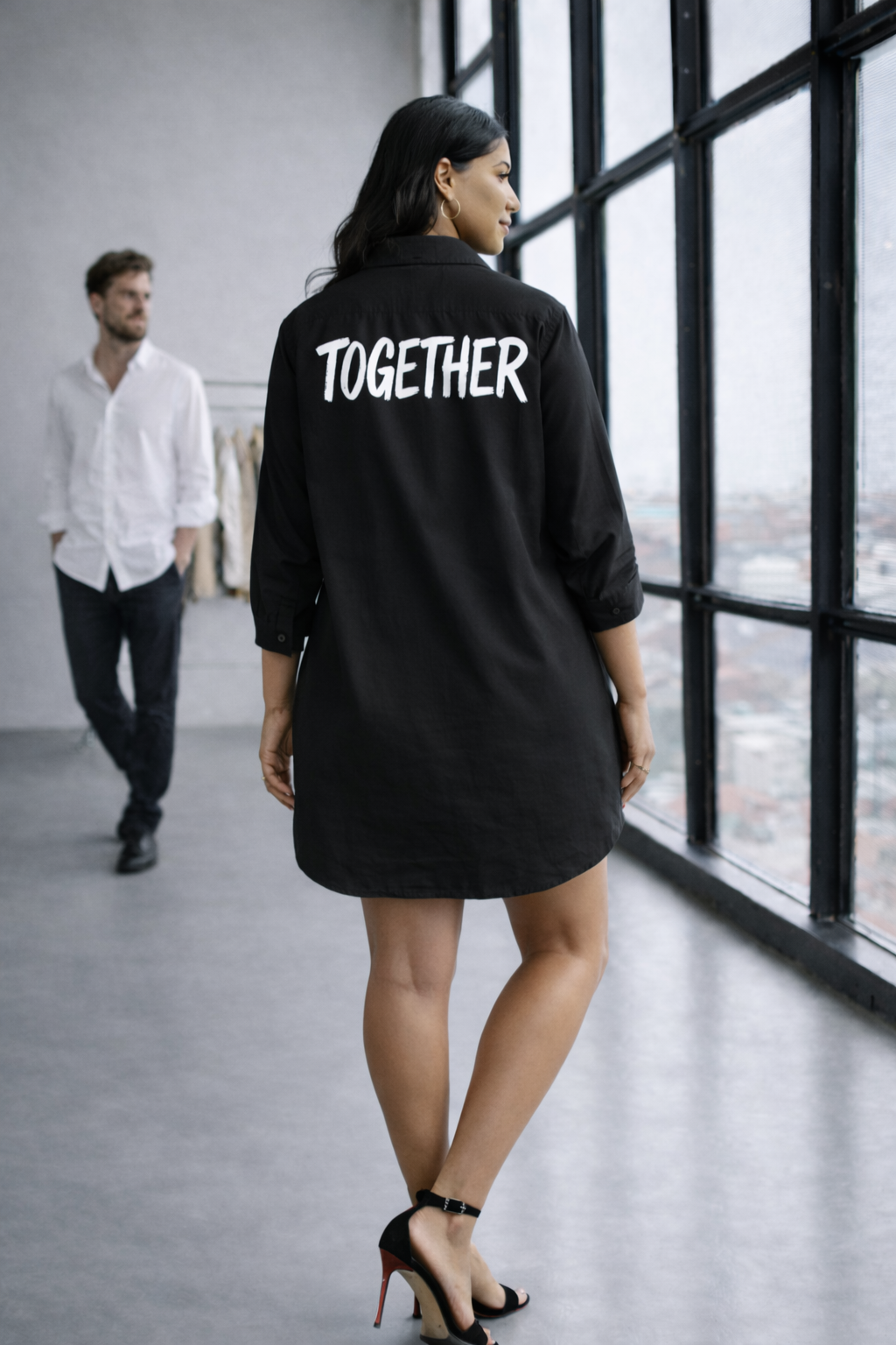 Together Shirt Dress