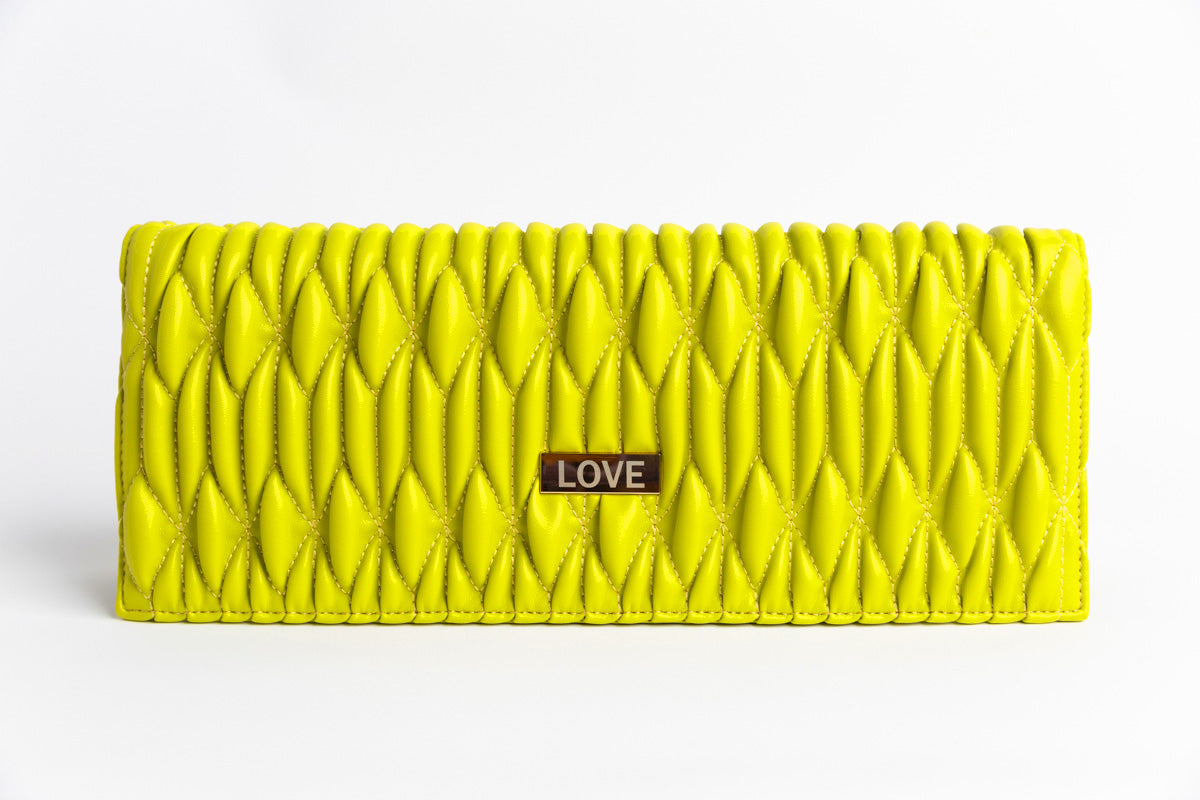 NEW Love Clutch Luxe - Citrus Green