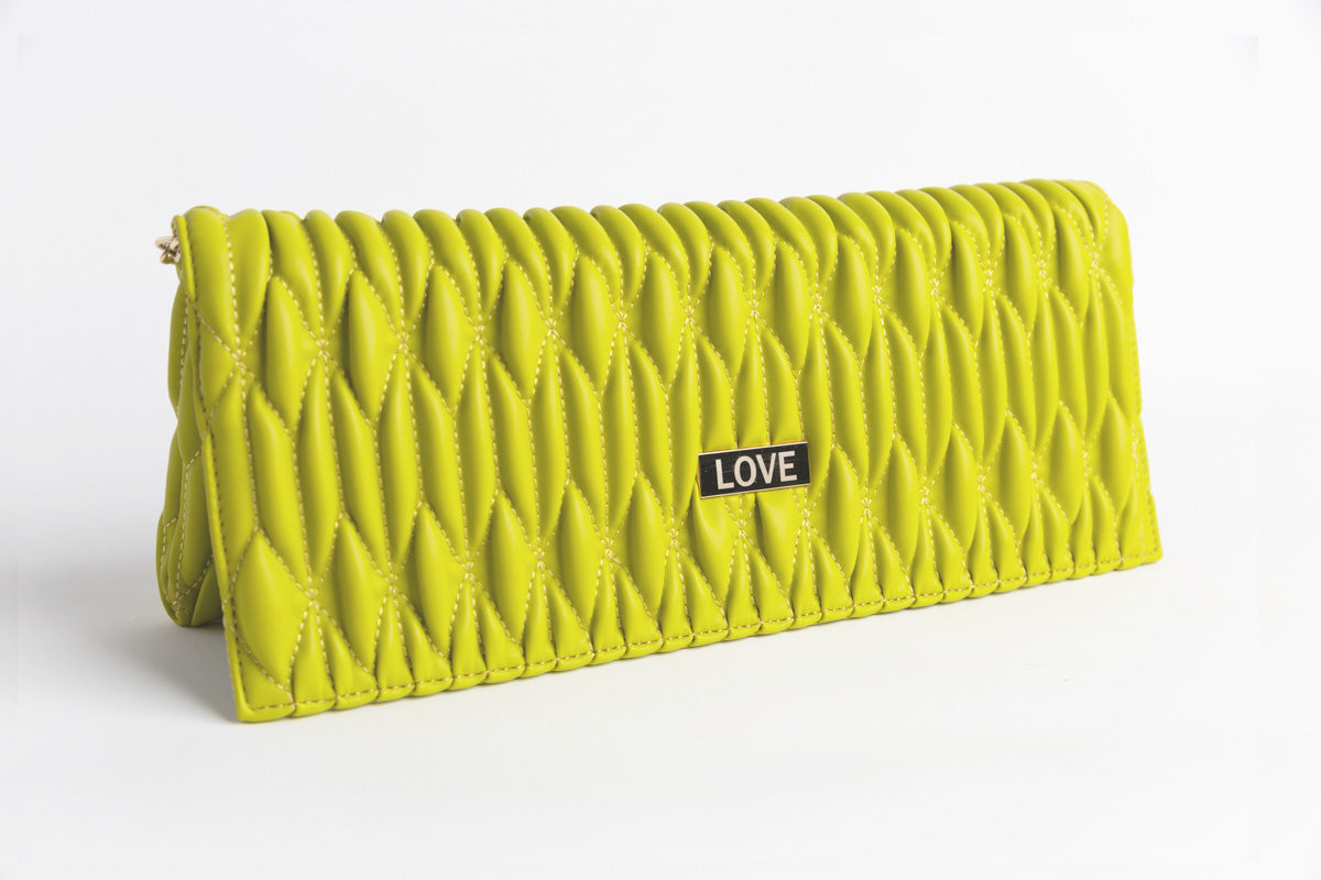 NEW Love Clutch Luxe - Citrus Green